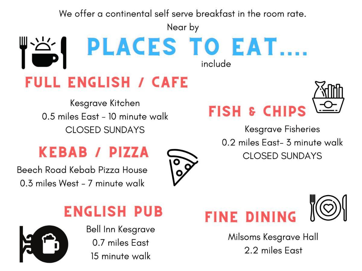 East Of Ipswich Bed & Breakfast Ngoại thất bức ảnh